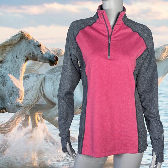 Noble Outfitters Jackets & Blazers - Noble Outfitters Athena Quarter Zip Pullover | L